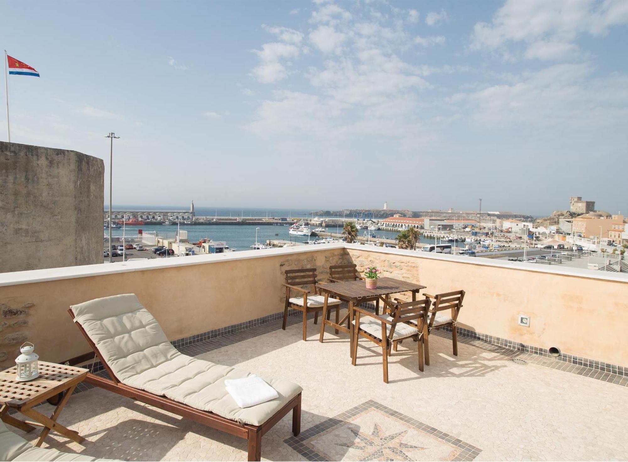 Puerta La Mar Appartement Tarifa Kamer foto