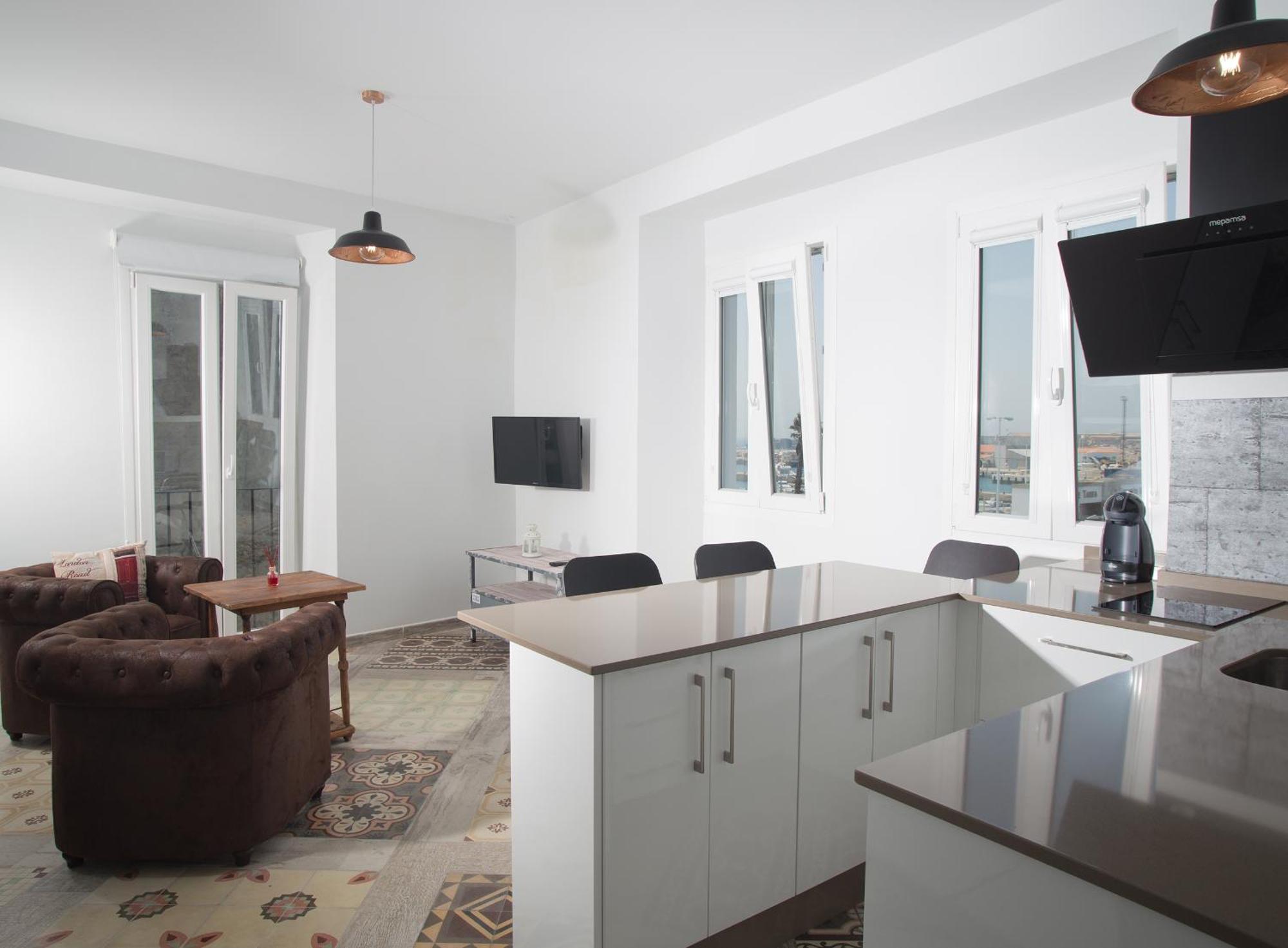 Puerta La Mar Appartement Tarifa Kamer foto